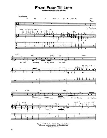 Robert Johnson: From Four Until Late