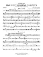 Alfred Reed: Five Dances for Five Clarinets - String Bass Product Image