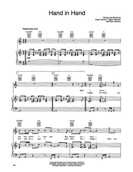 Hanson: Hand In Hand