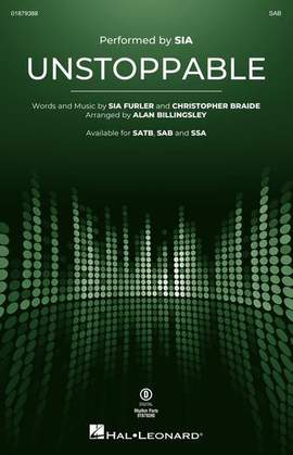 Sia: Unstoppable (arr. Alan Billingsley)