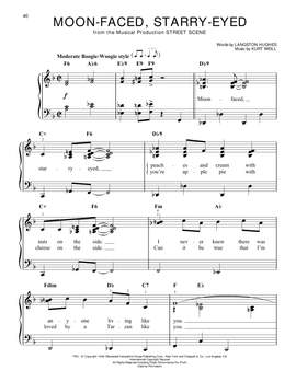 Kurt Weill: Moon-Faced, Starry-Eyed (from Street Scene)