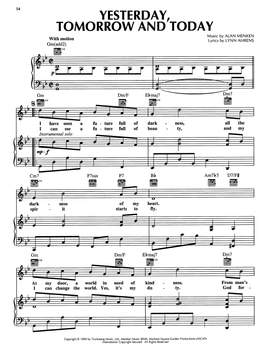 Lynn Ahrens: Yesterday, Tomorrow And Today (from A Christmas Carol)