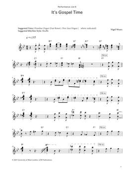 Nigel Wears: It's Gospel Time (from LCME Electronic Keyboard Grade 8 List A)