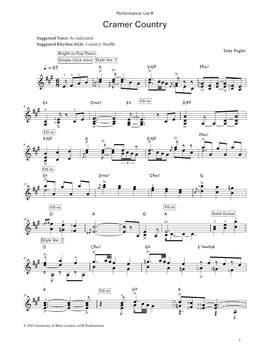 Tony Pegler: Cramer Country (from LCME Electronic Keyboard Grade 8 List B)