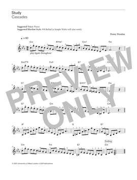 Penny Weedon: Cascades (from LCME Electronic Keyboard Study Grade 6)