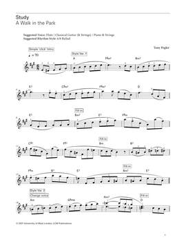 Tony Pegler: A Walk in the Park (from LCME Electronic Keyboard Study Grade 5)