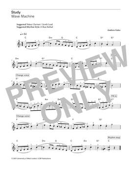 Andrew Eales: Wave Machine (from LCME Electronic Keyboard Study Grade 2)