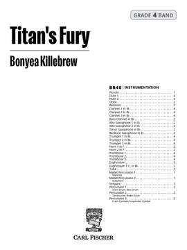 Bonyea Killebrew: Titan's Fury