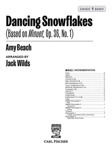 Amy Beach: Dancing Snowflakes