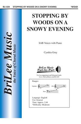 Cynthia Gray: Stopping by Woods on a Snowy Evening
