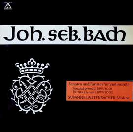J. S. Bach: Sonatas and Partitas for violin solo, vol. 1