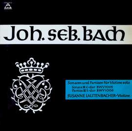 J. S. Bach: Sonatas and Partitas for violin solo, vol. 3