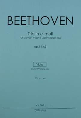 Beethoven, L v: Trio c-Moll op.1,3 op. 1 Nr. 3
