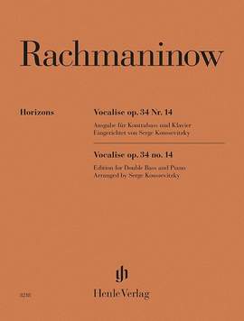Rachmaninoff, S W: Vocalise op. 34/14