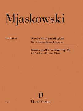 Mjaskovskij, N: Sonata No. 2 in a minor op. 81