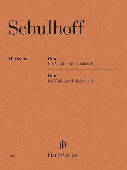 Schulhoff, E: Duo
