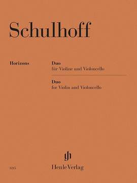 Schulhoff, E: Duo