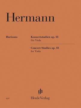 Hermann, F: Concert Studies op. 18