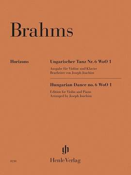 Brahms, J: Hungarian Dance no. 6 WoO 1,6 B flat major