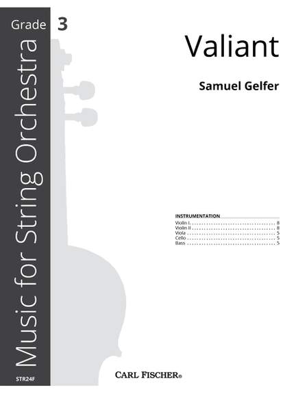 Gelfer, S: Valiant D major