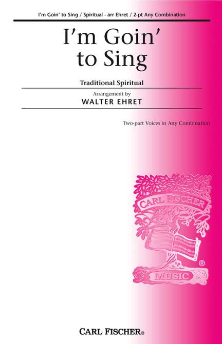 Anonymous: I'm Going To Sing