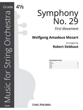 Wolfgang Amadeus Mozart: Symphony No. 29