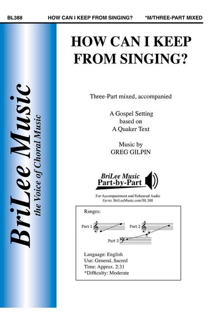 Greg Gilpin: How Can I Keep From Singing?
