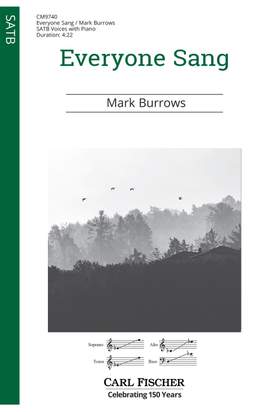 Mark Burrows: Everyone Sang