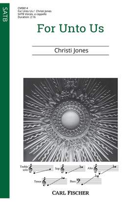 Christi Jones: For Unto Us