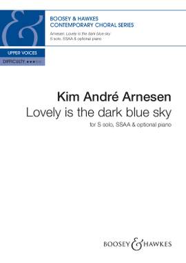 Arnesen, Kim André: Lovely is the dark blue sky (from Nordic Christmas) (SSAA)