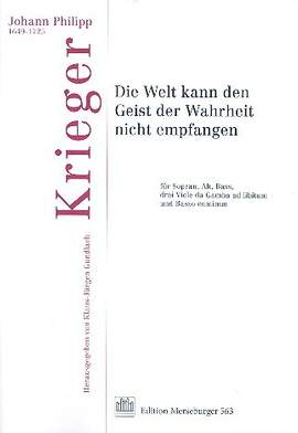 Krieger, J P: Die Welt kann den Geist der Wahrheit nicht empfangen