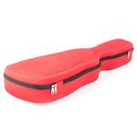 4/4 full-size moulded violin case - Red Product Image