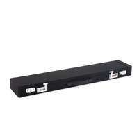 Bow case in black - 6 bows