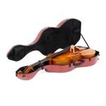 Polycarbonate 4/4 full-size cello case - Red Product Image