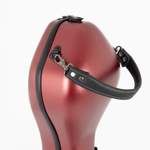 Polycarbonate 4/4 full-size cello case - Red Product Image