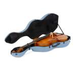 Polycarbonate 4/4 full-size cello case - Blue Product Image