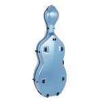 Polycarbonate 4/4 full-size cello case - Blue Product Image