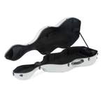 Polycarbonate 4/4 full-size cello case - Silver Product Image