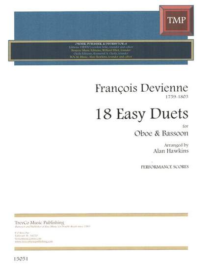Devienne, F: 18 Easy Duets