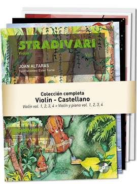 Alfaras, J: Stradivari - Violín + Violín y piano Acomp. (col. compl.)