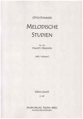 Pannier, O: Melodische Studien Band 1 Vol. 1