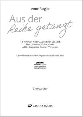 Riegler, Anne: Aus der Reihe getanzt