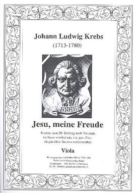 Krebs, J L: Jesu meine Freude