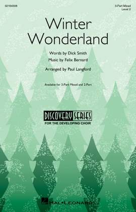Felix Bernard: Winter Wonderland (arr. Paul Langford)