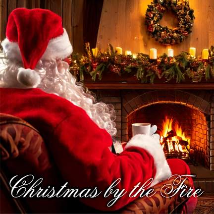 Christmas by the fire