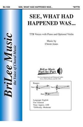 Christi Jones: See, What Had Happened Was...