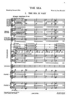 Iain Kendell: The Sea Score And Parts