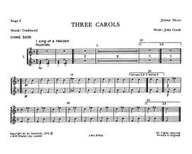 John Coath: Three Carols Junior Music Stage 2