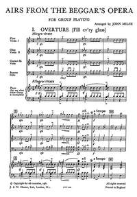 John Milne: Airs From The Beggar's Opera