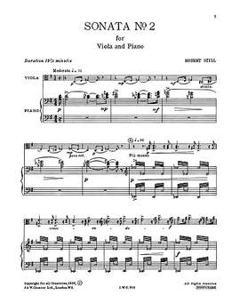Robert Still: Still Sonata No. 2